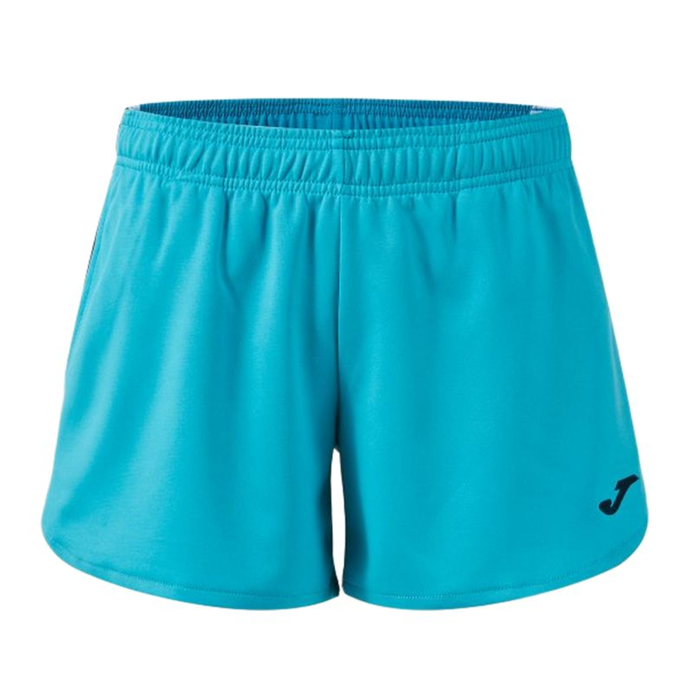 Женские Шорты теннисные Joma Terra - turquoise/dark navy