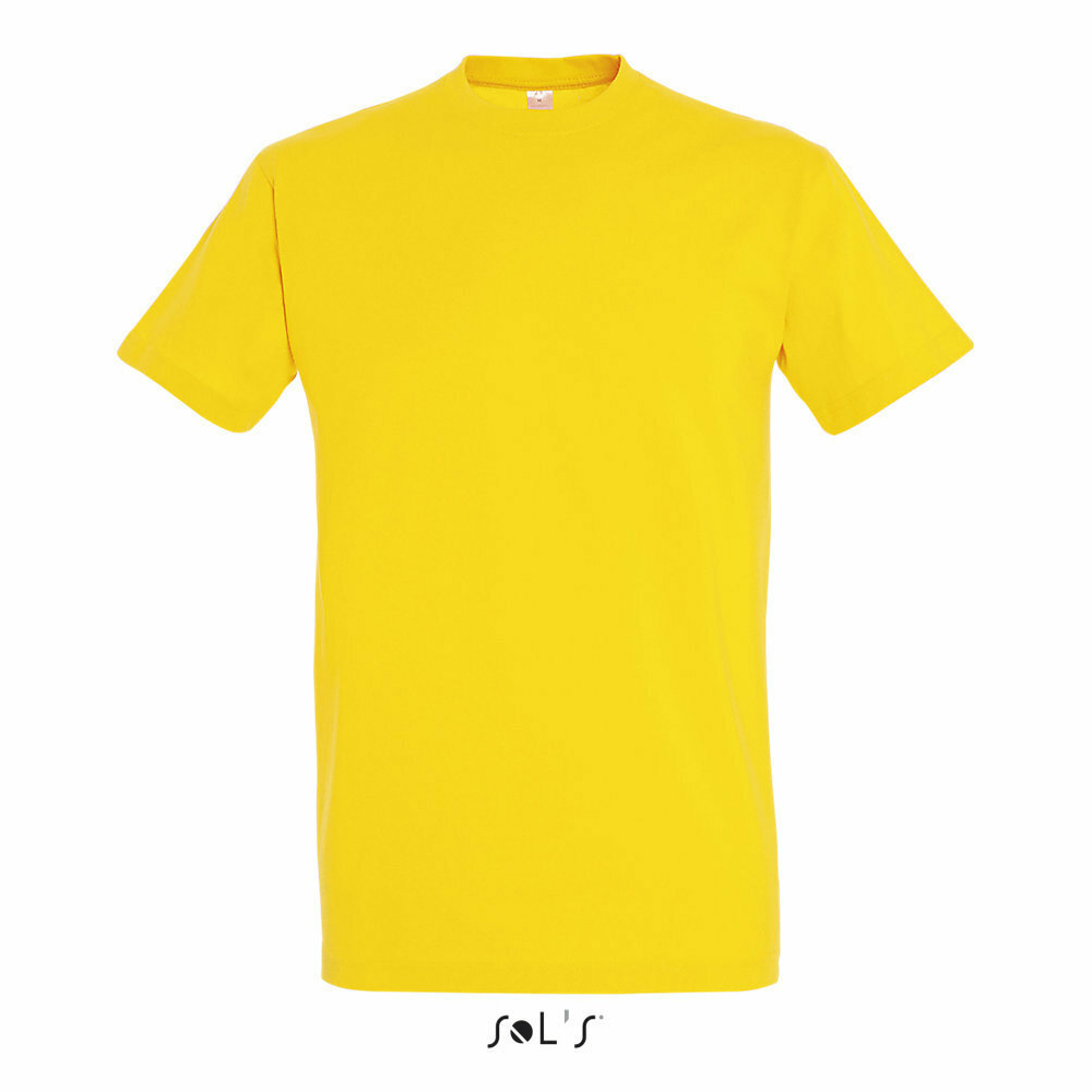 Футболка Imperial мужская 100% хлопок Жёлтый  3XL