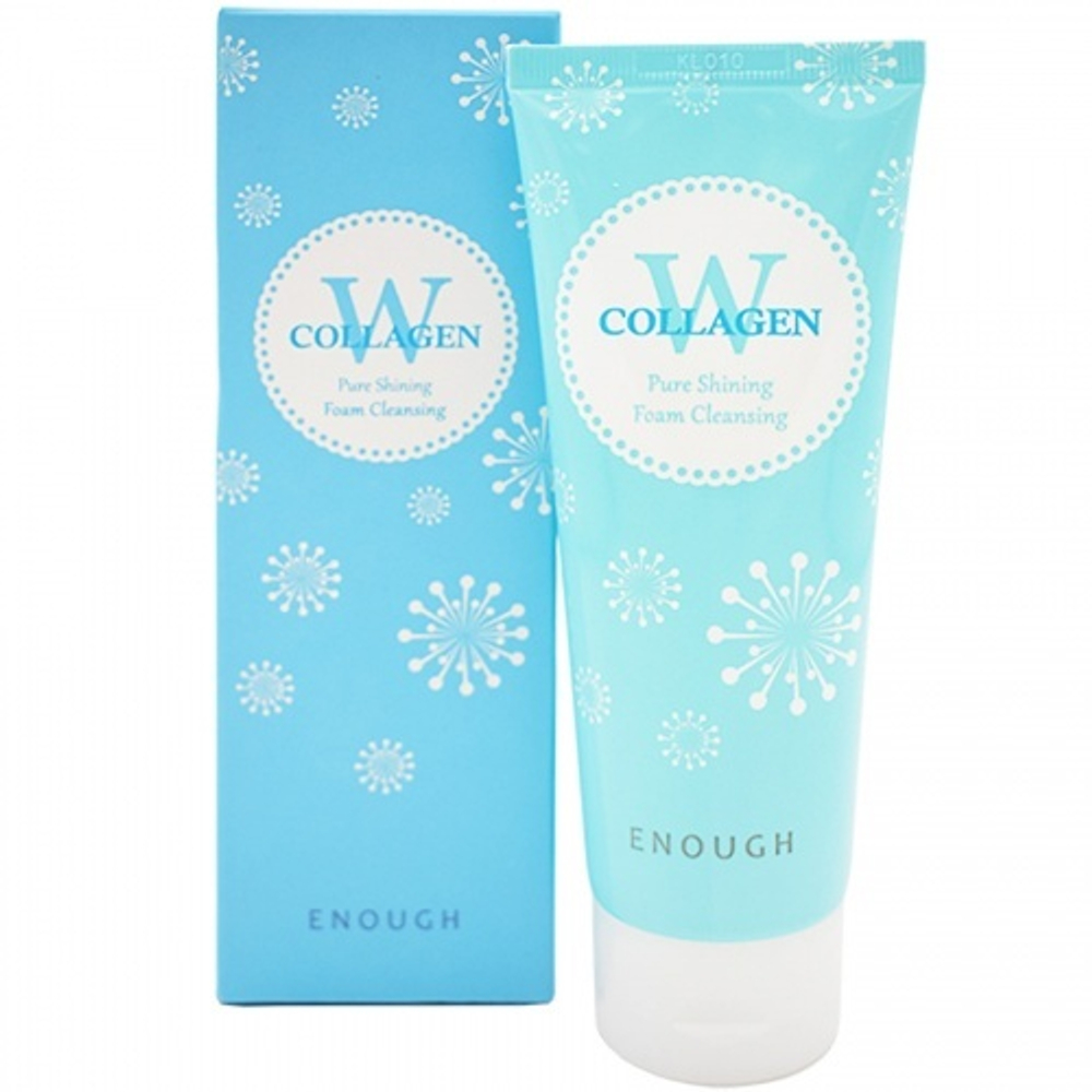 Пенка для умывания с морским коллагеном ENOUGH W Collagen Pure Shining Foam Cleansing 100 мл