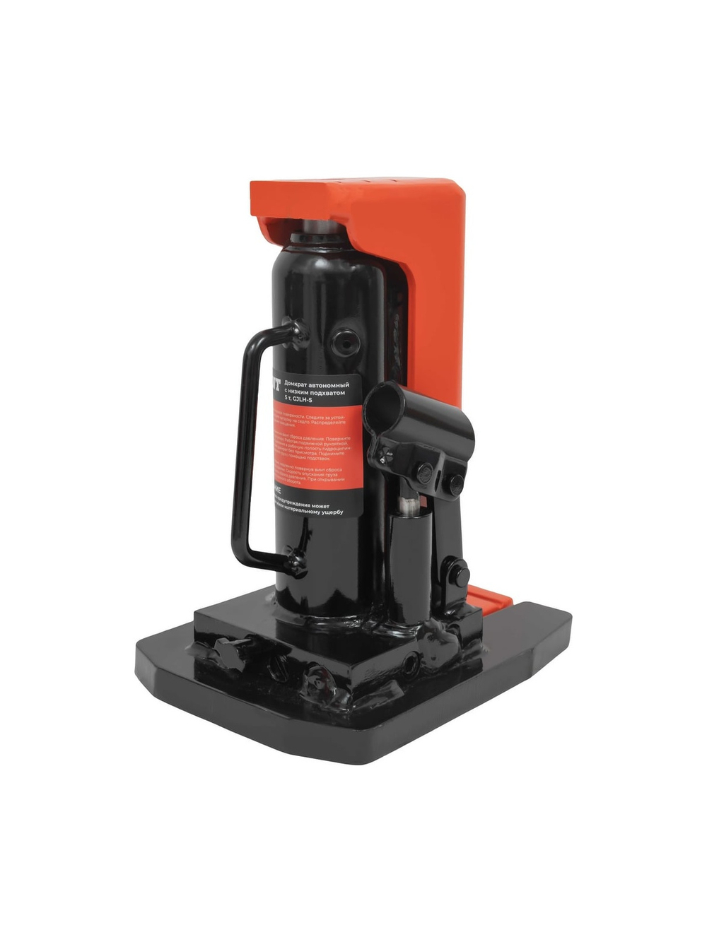 Домкрат гидравлический автономный с низким подхватом 5т., Gigant GJLH-5