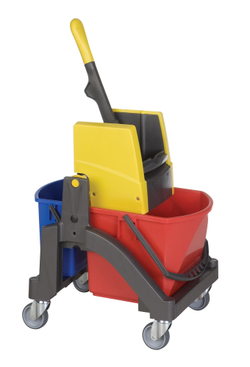 Тележка Vermop для влажной уборки Aquva 1х17 л, 1х6 л 0349