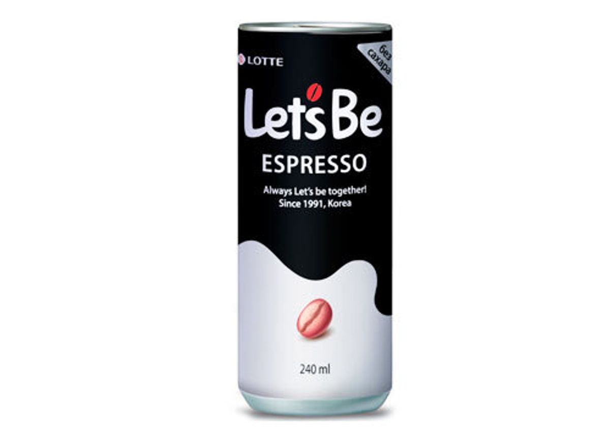 Кофейный напиток Let's Be "Espresso", 240мл