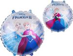 Шар (18''/46 см) Круг, Холодное сердце, Эльза и Анна, 1 шт.