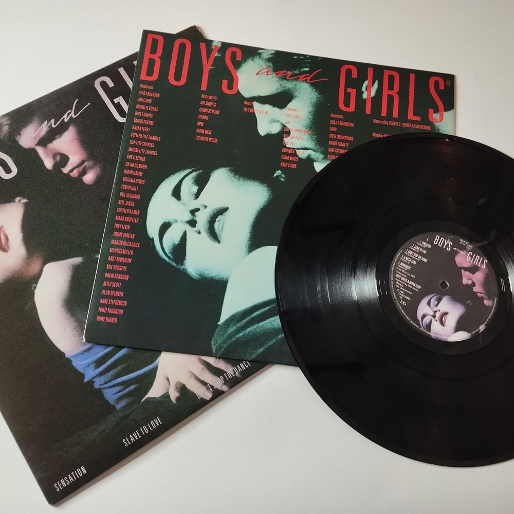 Винтажная виниловая пластинка LP Bryan Ferry Boys And Girls (UK 1985) Valentine