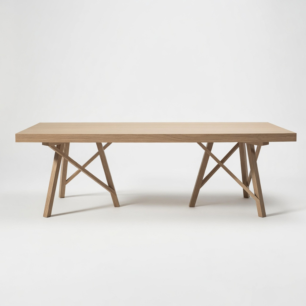 Дизайнерский стол EDGE wood large