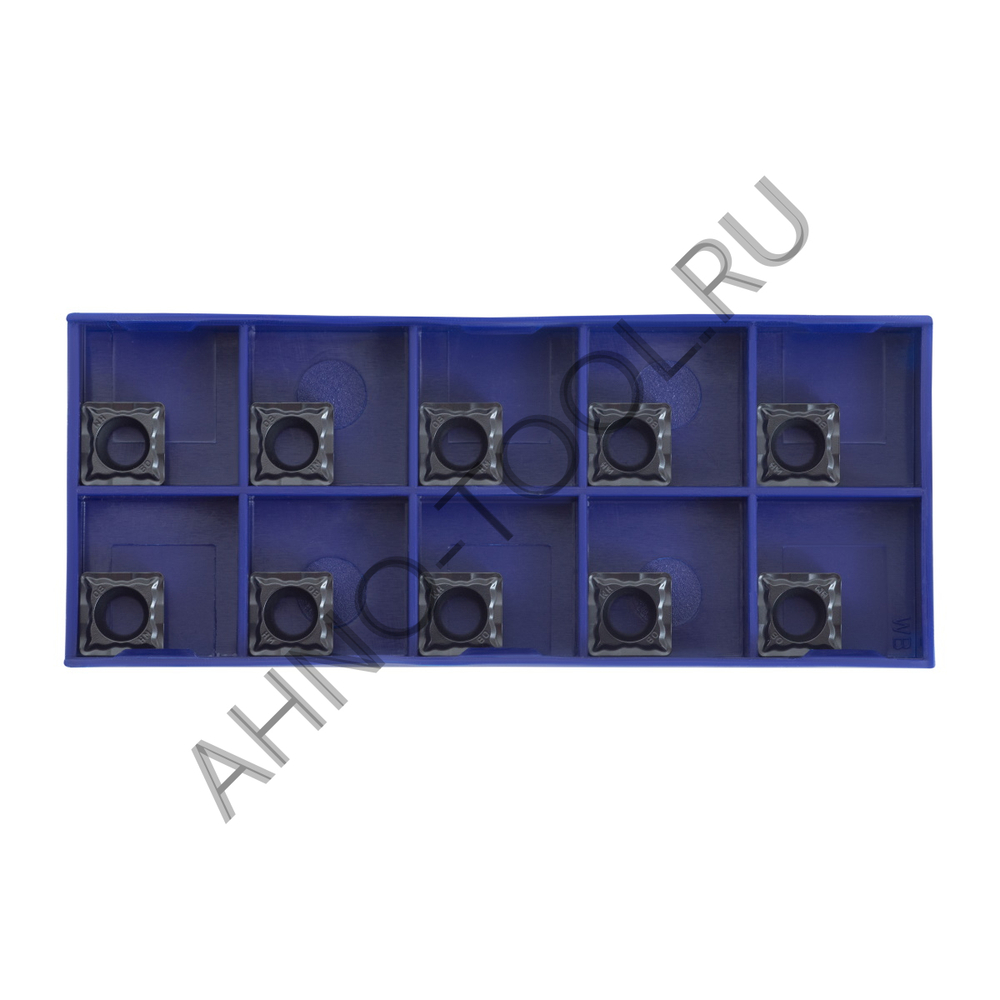 Пластина твердосплавная ISO SCMT09T308-PSA ACP20B AHNO по стали, получистовая