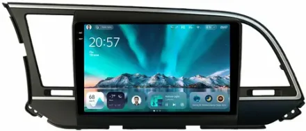 Магнитола для Hyundai Elantra 6 2016-2018 (без штатной КЗВ, рамка тип 1) - Teyes CC4 монитор 9.2" 2K QLED на Android 14, Snapdragon 680, DSP, CarPlay, 4G SIM-слот