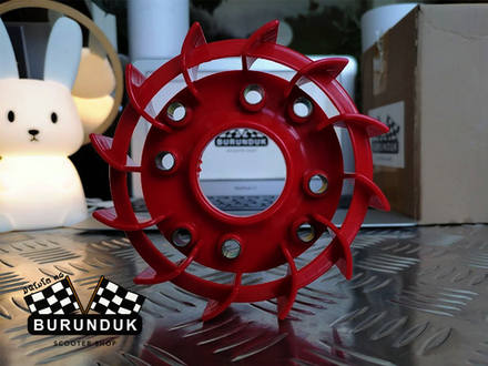 KOSO КРЫЛЬЧАТКА ВЕНТИЛЯТОРА красная DIO AF / ZX