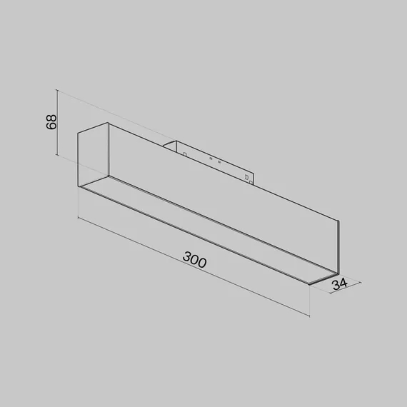 Трековый светильник Technical TR012-2-12W3K-W