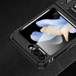 Чехол Safe Case с кольцом и защитой камеры для Samsung Galaxy Z Flip 6