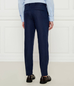 Льняное штаны Denz Oscar Jacobson - темно-синий(51701180)