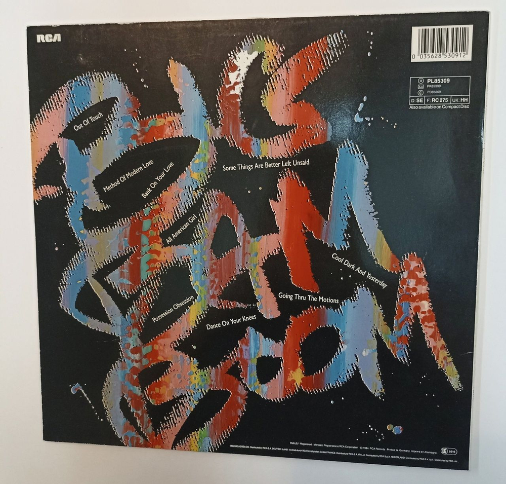Винтажная виниловая пластинка LP Daryl Hall and John Oates Big Bam Boom (Germany 1984)