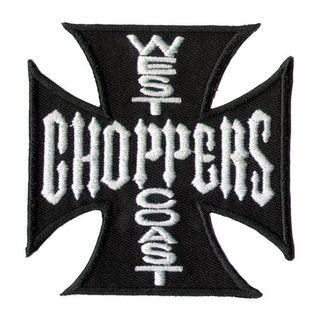 Нашивка West Coast Choppers (черная)