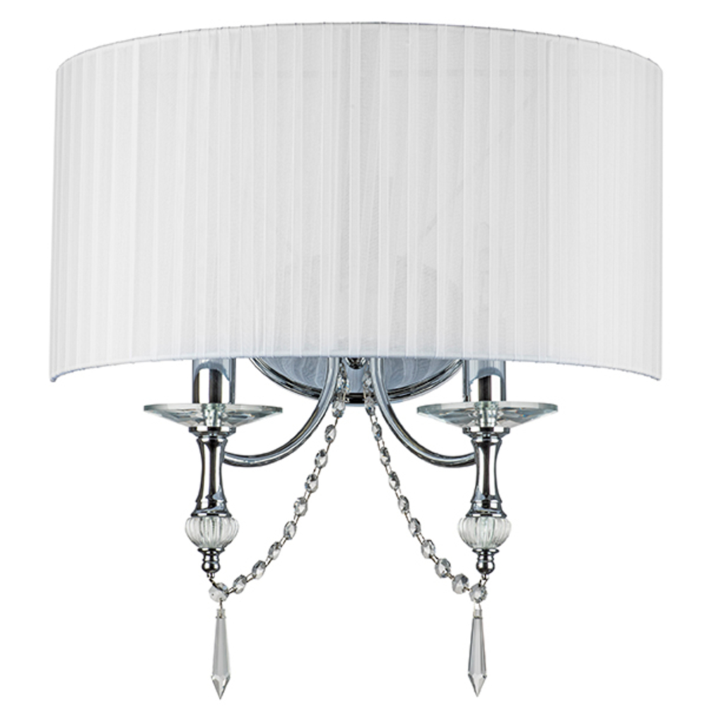 725626 Бра PARALUME 2x40W E14 БЕЛЫЙ