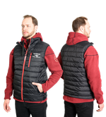 Жилет Alaskan Juneau Vest  M утепленный стеганый черный /красный
