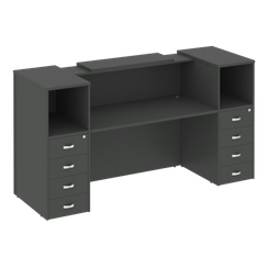 Onix Ресепшн O.R-K-10 Антрацит 2244*766*1187