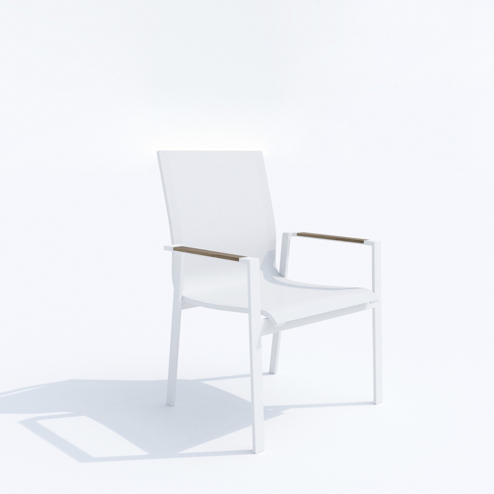 Стул Ideal Patio СОЛА белый - белый каркас