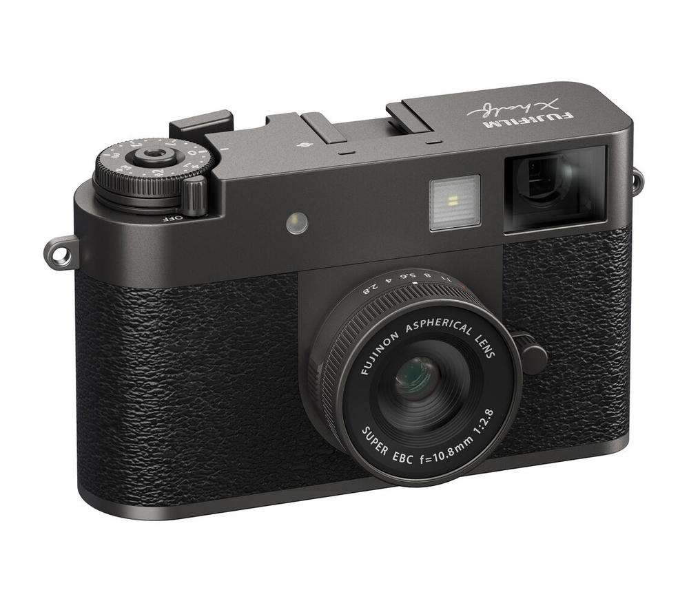 Компактный фотоаппарат Fujifilm X Half, угольно-серебристый