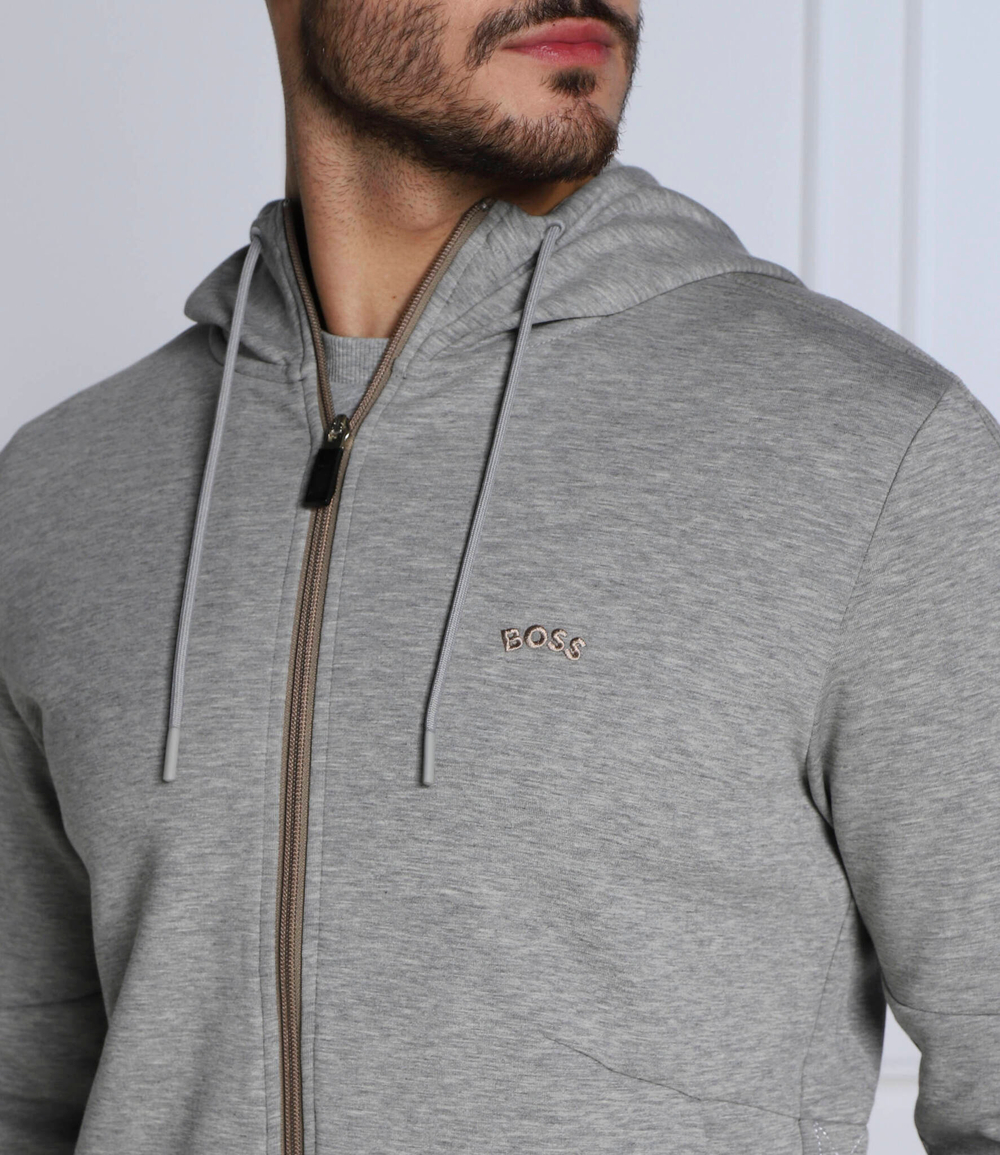 Худи saggy 2 BOSS GREEN - серый(50477132)