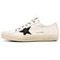 Golden Goose Star Patch Detail 'Ivory'