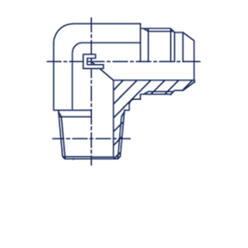 Штуцер FC90 JIC 1.1/16 - NPTF 1/2