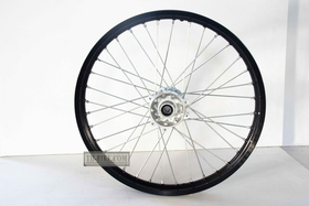 44650-KZZ-J00. WHEEL SUB ASSY., FR. Front wheel spoke Honda CRF250L-Rally (17-20). Black