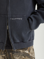 Мужская Толстовка Waffle Zip-thru