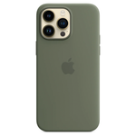 Силиконовый чехол с поддержкой MagSafe Apple Silicone Case для iPhone 14 Pro Max, Olive (Оливковый)