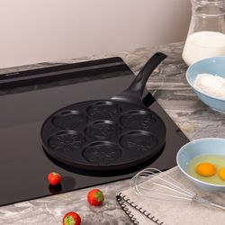 СКОВОРОДА AGNESS ДЛЯ ОЛАДИЙ С АНТИПРИГАР.ПОКРЫТИЕМ ДИАМЕТР=26.5 СМ