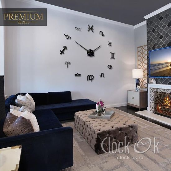 Настенные 3D часы Symbol