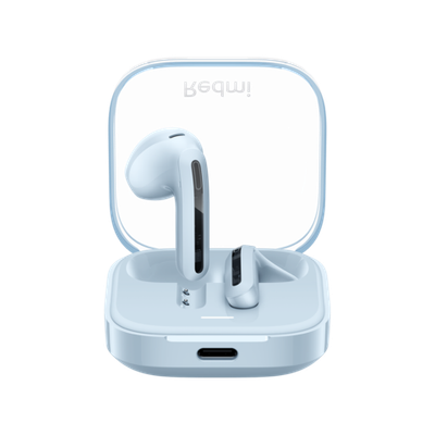 Беспроводные наушники Xiaomi Redmi Buds 6 Active Transparent blue M2344E1 (BHR8394GL)