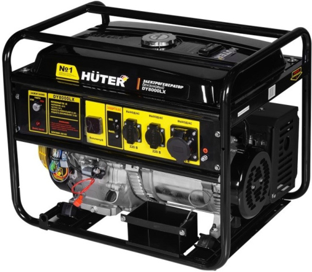 Генератор бензиновый Huter DY8000LX