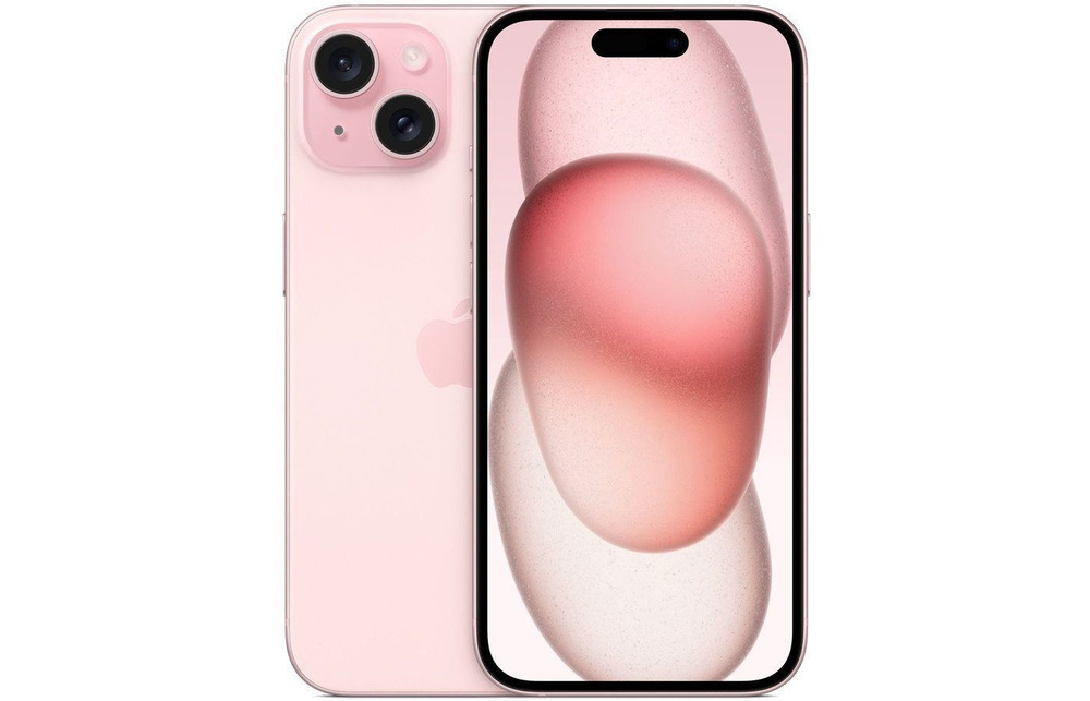 iPhone 15 128 ГБ. розовый
