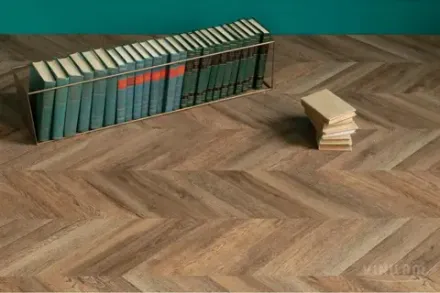 Vinilam Parquet Chevron Шеврон Нормандия, 1,58 м²