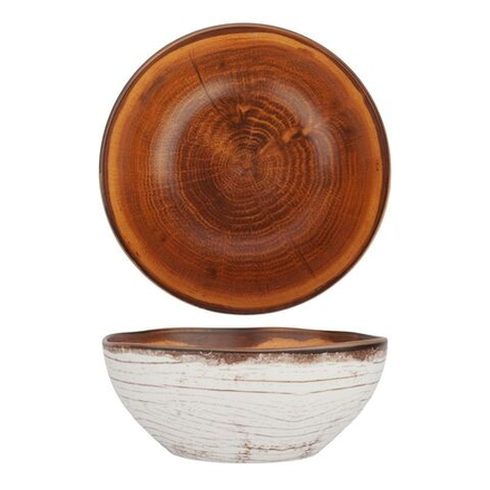 Салатник 20 см, фарфор P.L. cерия WOOD-FUSION