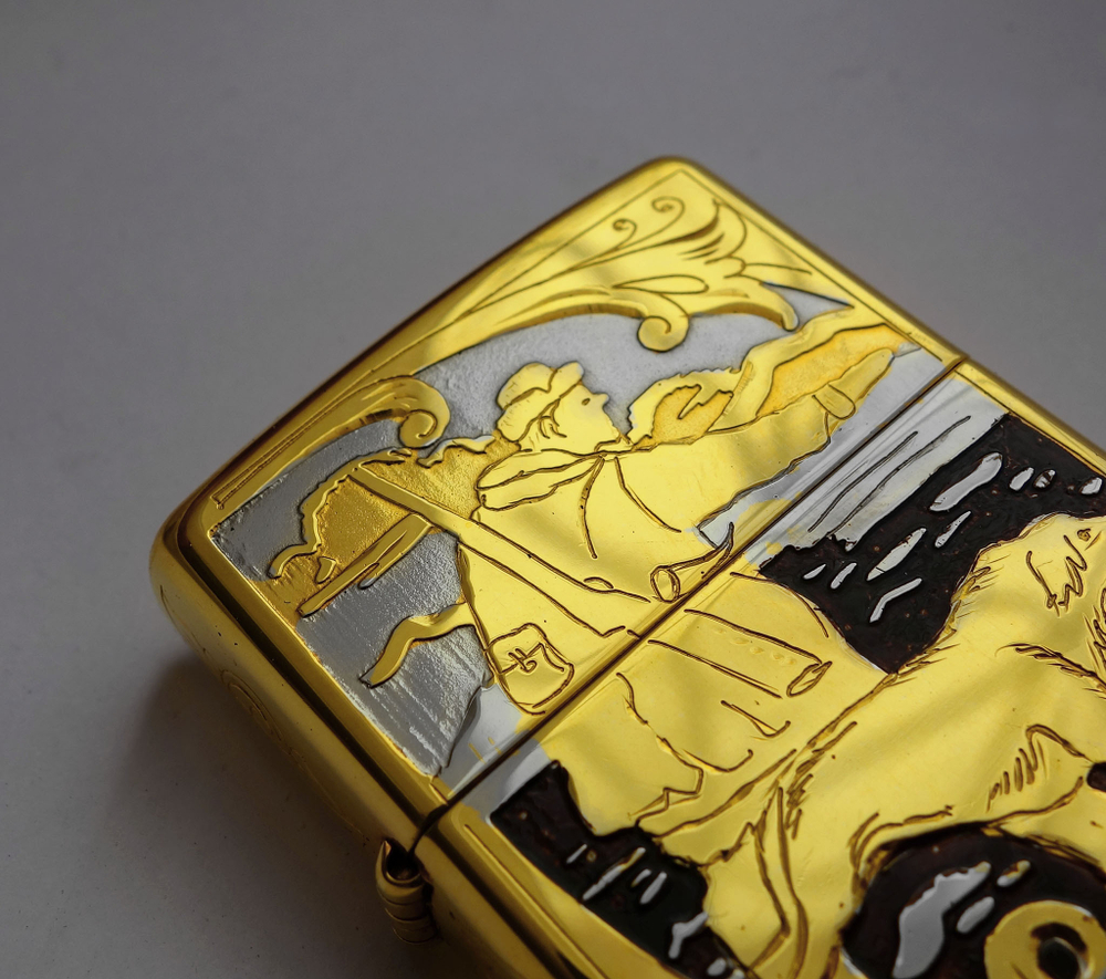 Бензиновая зажигалка Zippo "Охотник"