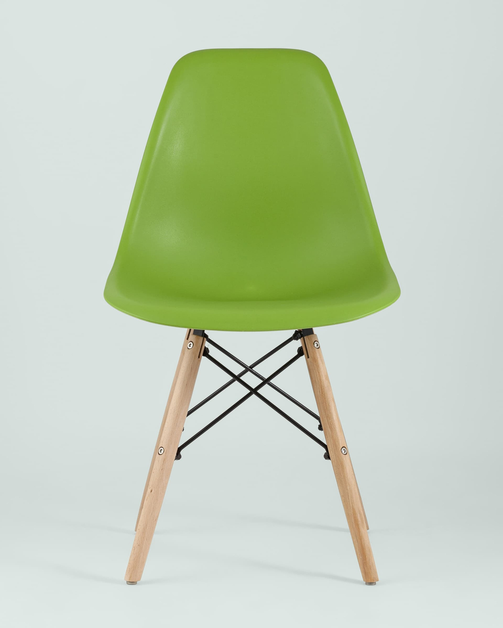 Стул Eames Style DSW зеленый (разборный каркас)