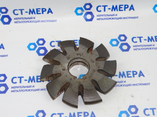 Фреза дисковая зуборезная М8 №7 Р6М5Ф3 Z=10 dпос=32 D=125