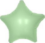 Шар (19''/48 см) Звезда, Олива, 1 шт.