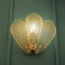 Бра Cloyd HERBARY-A W1 / выс. 29 см - блестки в стекле (арт.20181)