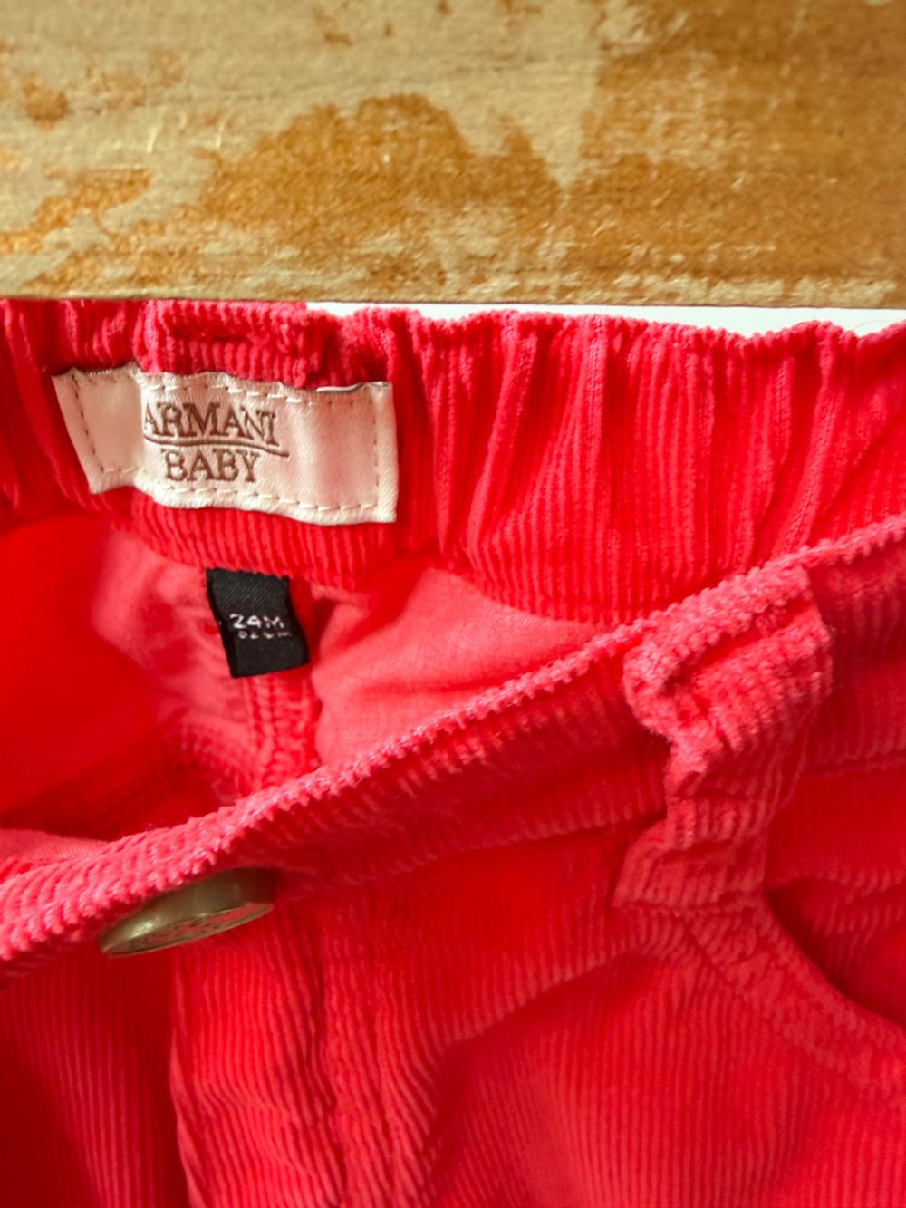 Вельветовые брюки Armani, 92