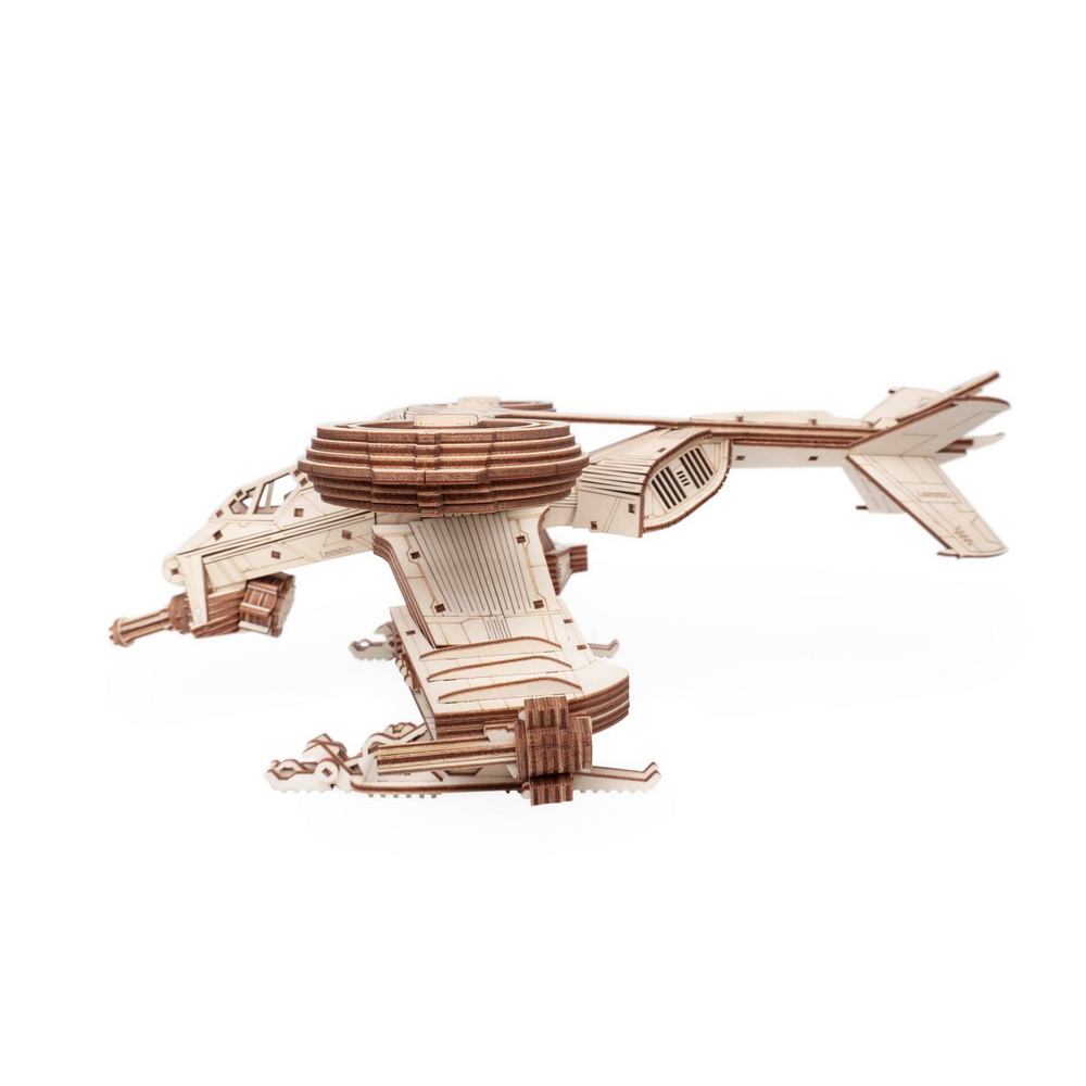 Деревянный конструктор Вертолёт Ночной Беркут (Lemmo)