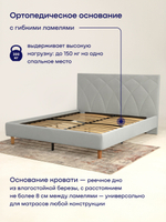 Кровать BuyComfort (велюр)