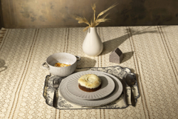 Тарелка плоская 21см Дымов Керамика Ритм