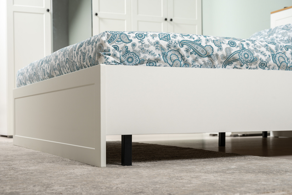 Остин Спальня 1 белый/дуб золотой