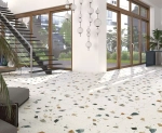 Керамогранит ZERDE TILE CHIPS WHITE 60*60 см
