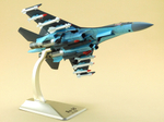 Модель самолета Су-35С (М1:72, Графит, металл.)