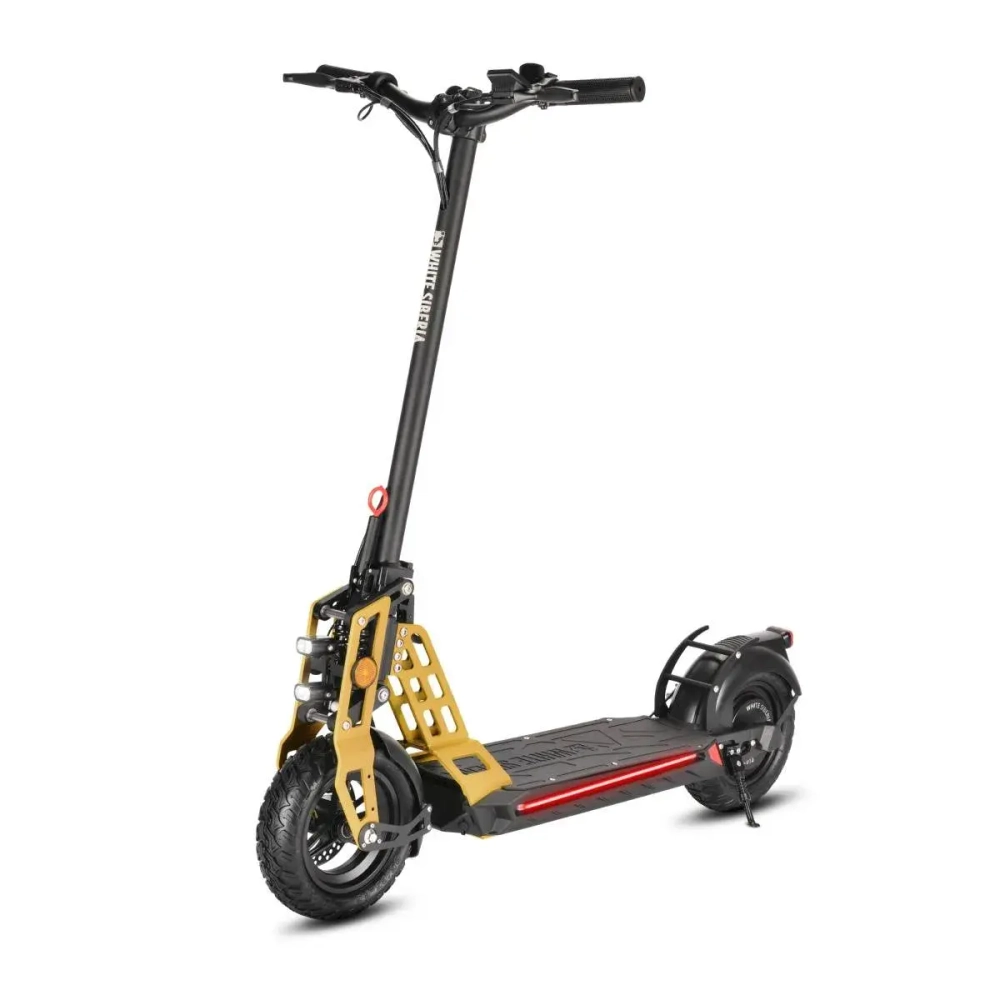 Электросамокат WHITE SIBERIA TAIGA 1000W с сиденьем