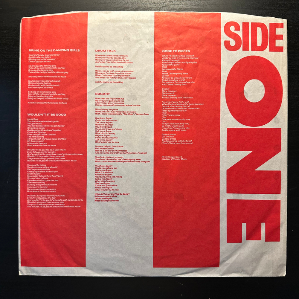 Nik Kershaw - Human Racing (Германия 1984г.)