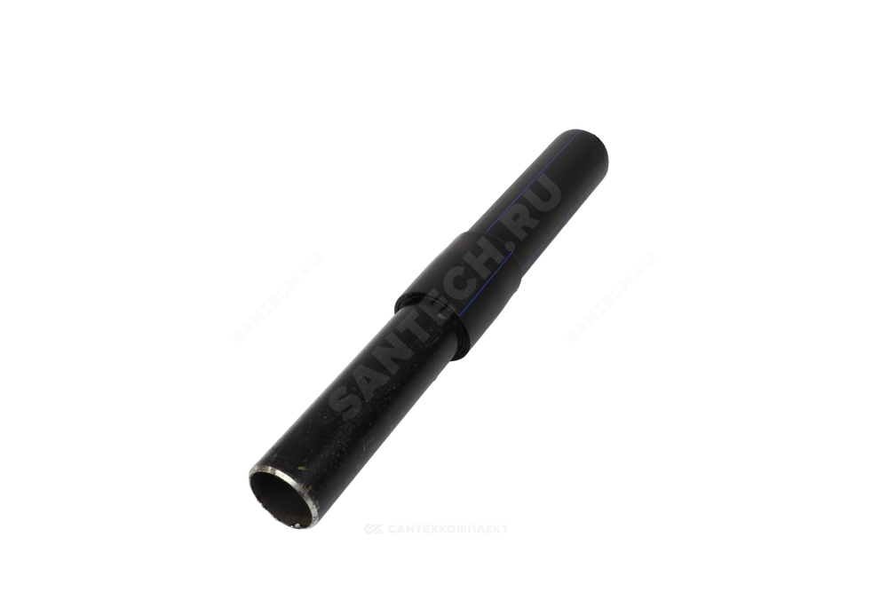 Переход ПЭ100-сталь неразъемный Дн 110х108 Ру10 SDR17